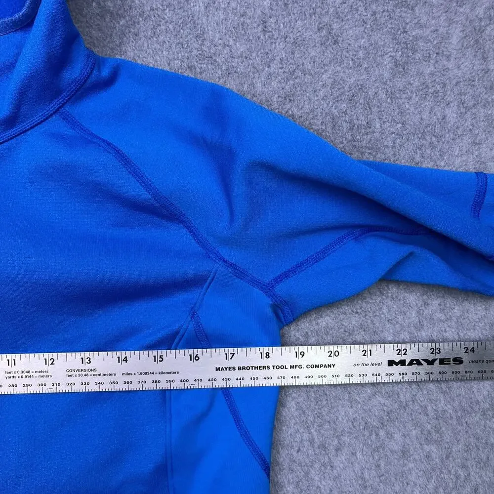 L.L. Bean Jacket Womens Small Blue Full-Zip‎ Hooded Long Sleeve